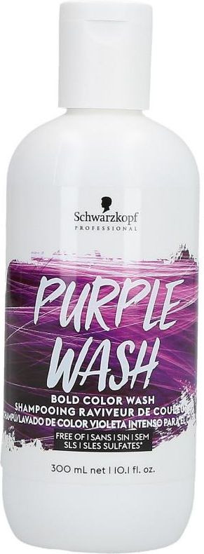 schwarzkopf bold color wash szampon koloryzujący fioletowy 300ml