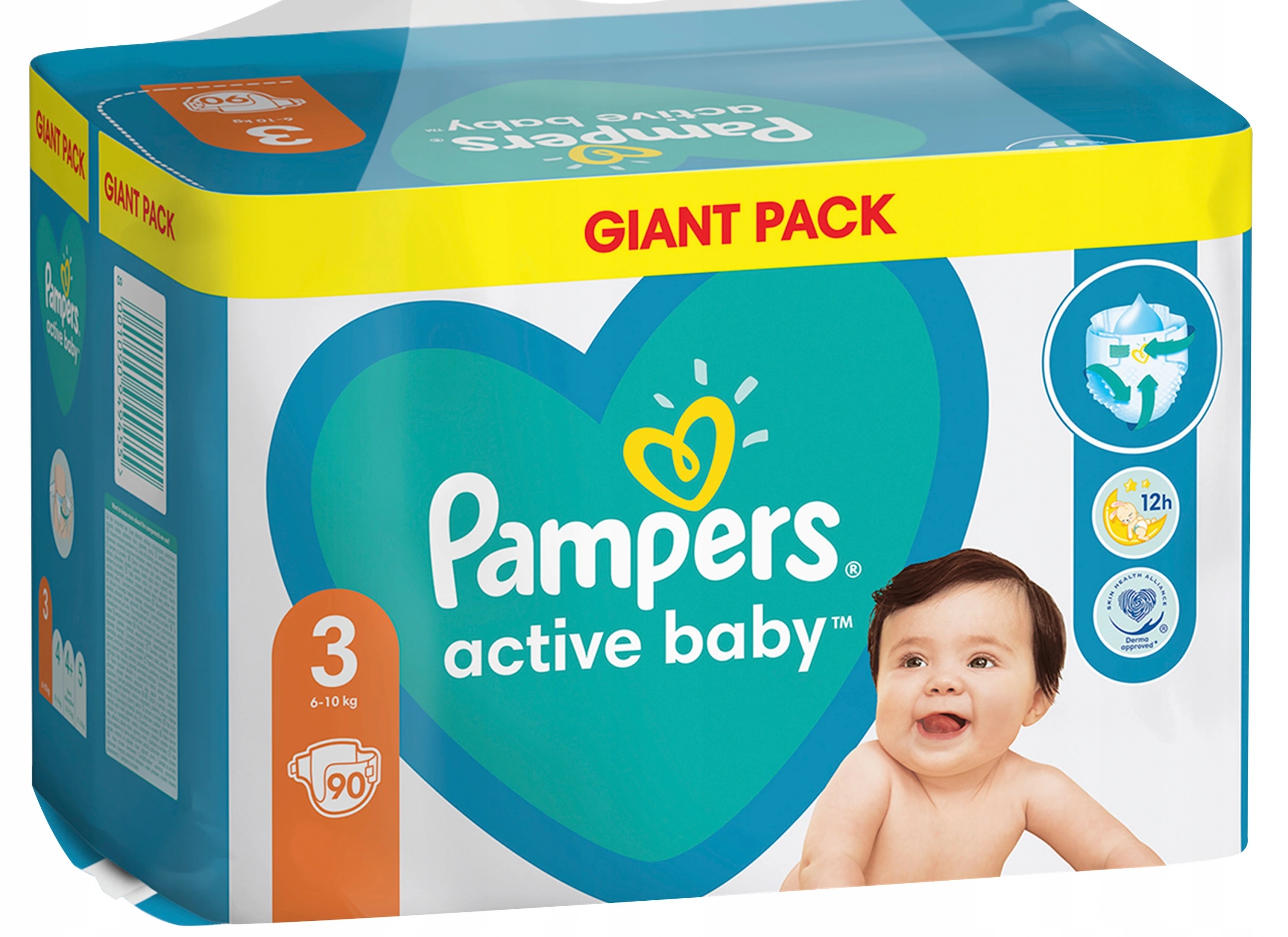 pampers giant pack 3 96 sztuk cena