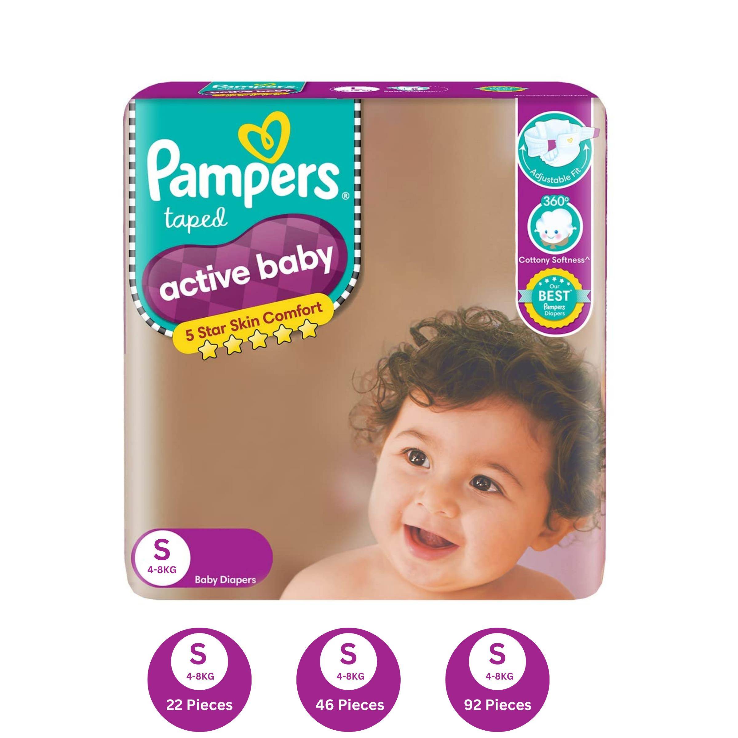 baby active pampers