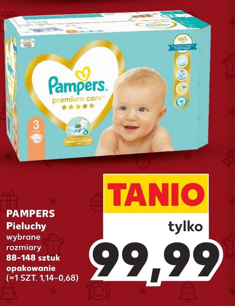 pampers 1 22 szt kaufland