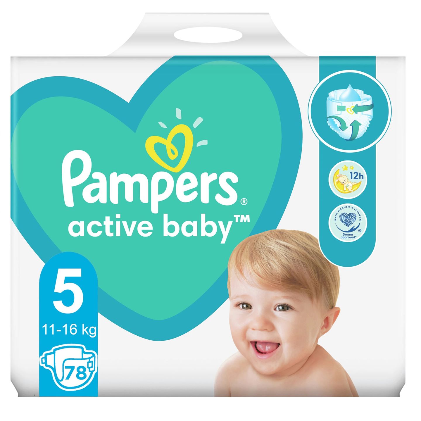 pieluchy pampers 5 giant giga box