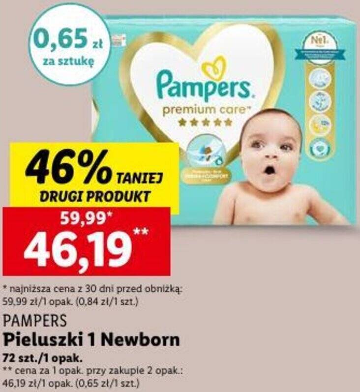 pampers newborn promocje w marketach