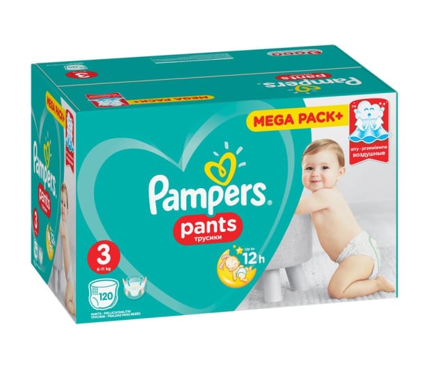 pampers pants 3 midi 120 szt 6-11 kg