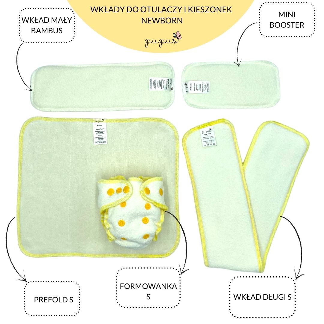 wkład do pieluchy materiały dostępne w domu