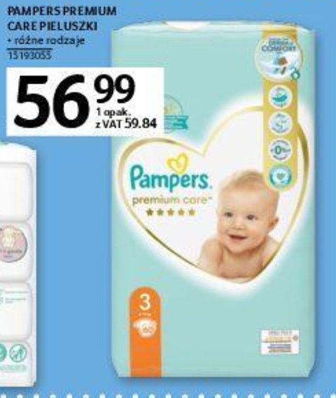 pieluchu pampers premium care selgros