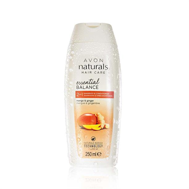 avon naturals szampon mango i imbir