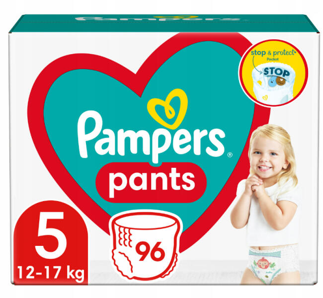 pampers pants 5 junior 96szt monthly mega box