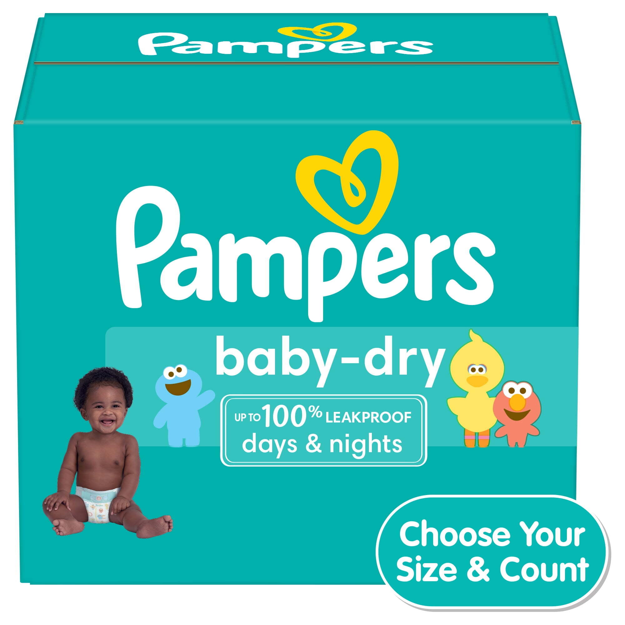 pampers 5 active baby dry 100