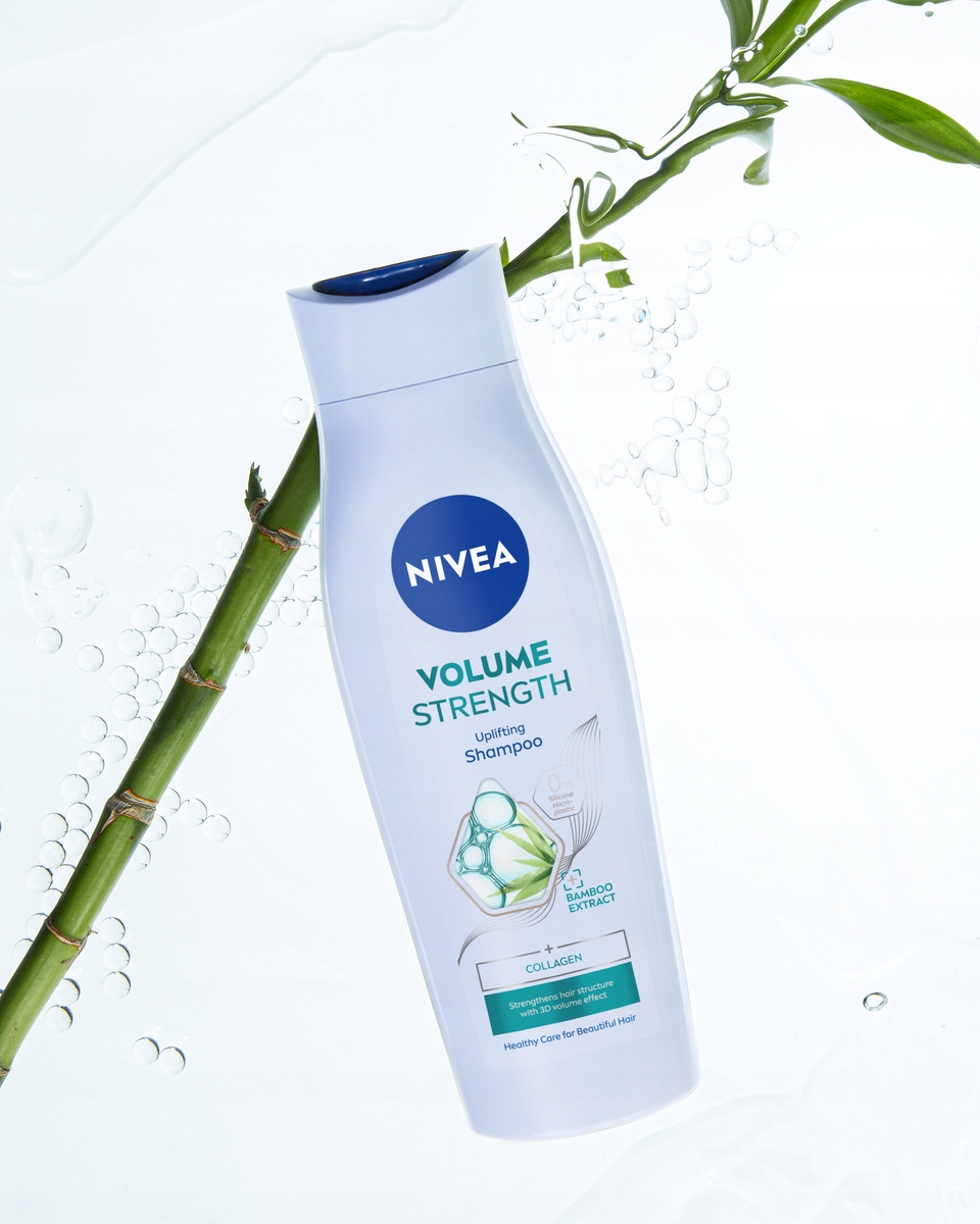 nivea volume care szampon pielęgnujący do włosów cienkich