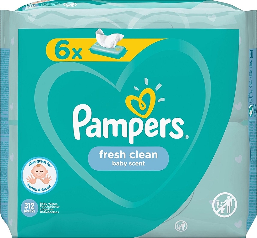 pampers fresh clean chusteczki