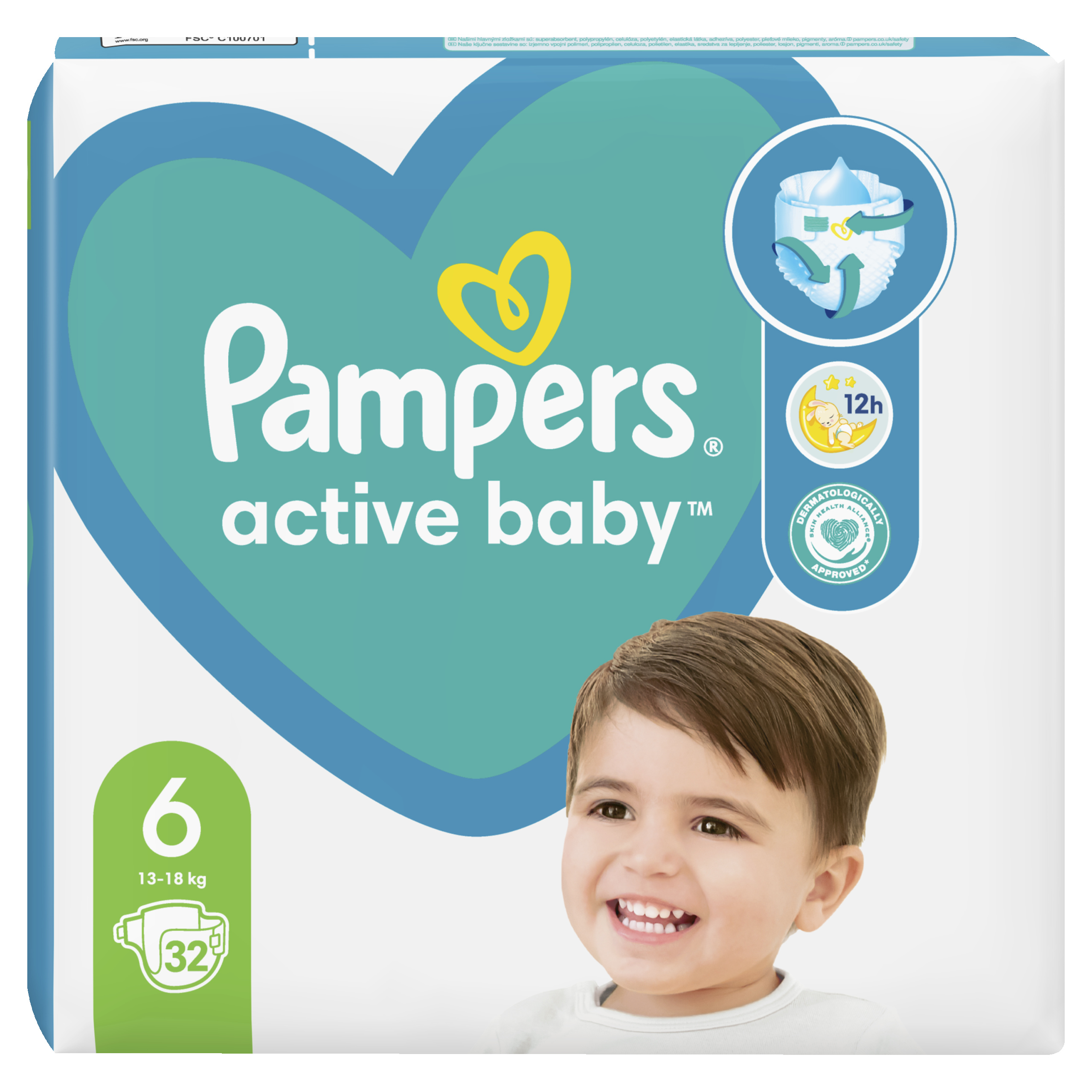 pampers rozm 6 43 szt