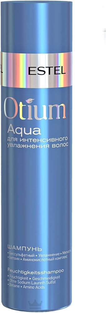 otium aqua szampon nawilżający