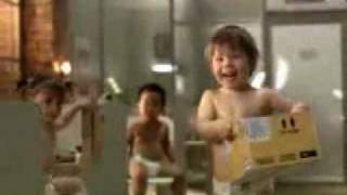 huggies be happy commercial