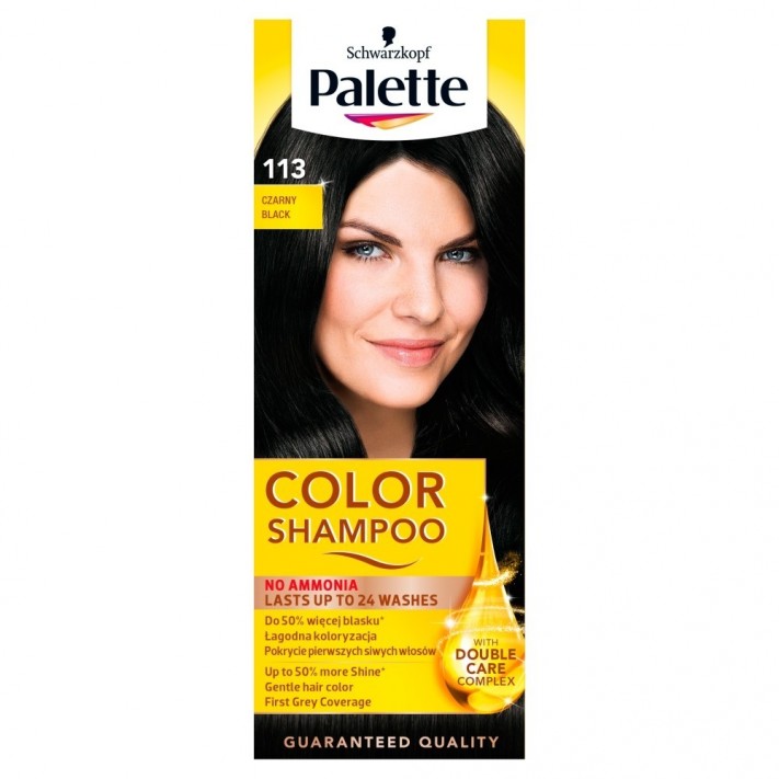 palette color shampoo szampon koloryzujący czarny 113