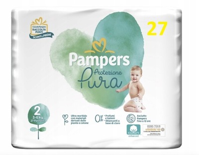 pampers pure pieluchy skład