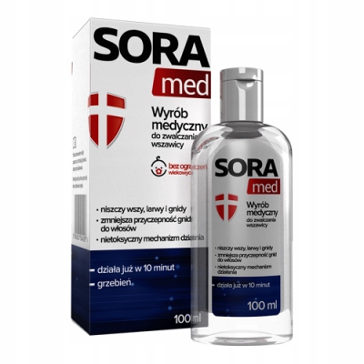 sora płyn szampon wszawica 100 100ml allegro