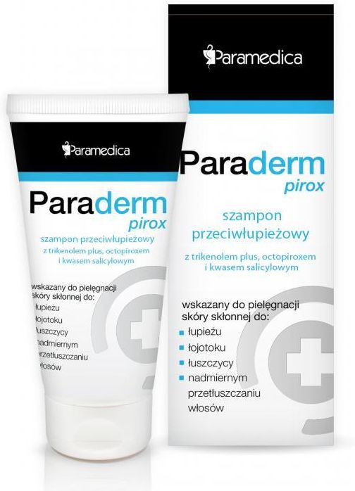 paraderm plus szampon z dziegciem i octopiroxem 150 ml