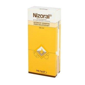 nizoral 20 mg g szampon leczniczy 100 ml