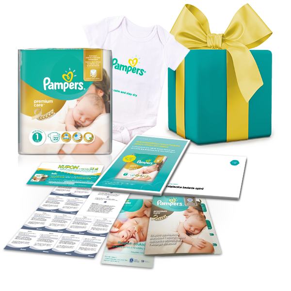 pampers paczka powitalna