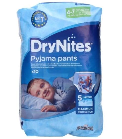 dry nites huggies dla chłopca 7 lat opinie