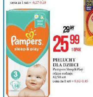 pampers sleep and play 3 promocja