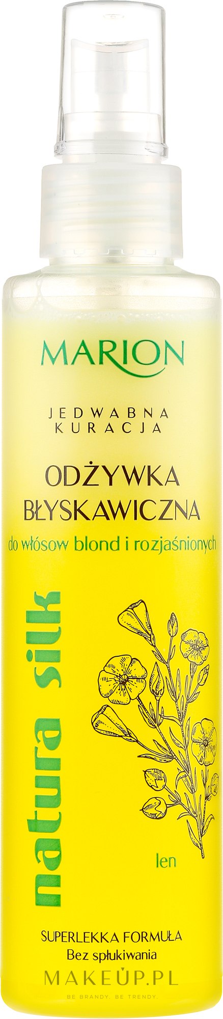 marion błyskawiczna odżywka do włosów łamliwych opinie