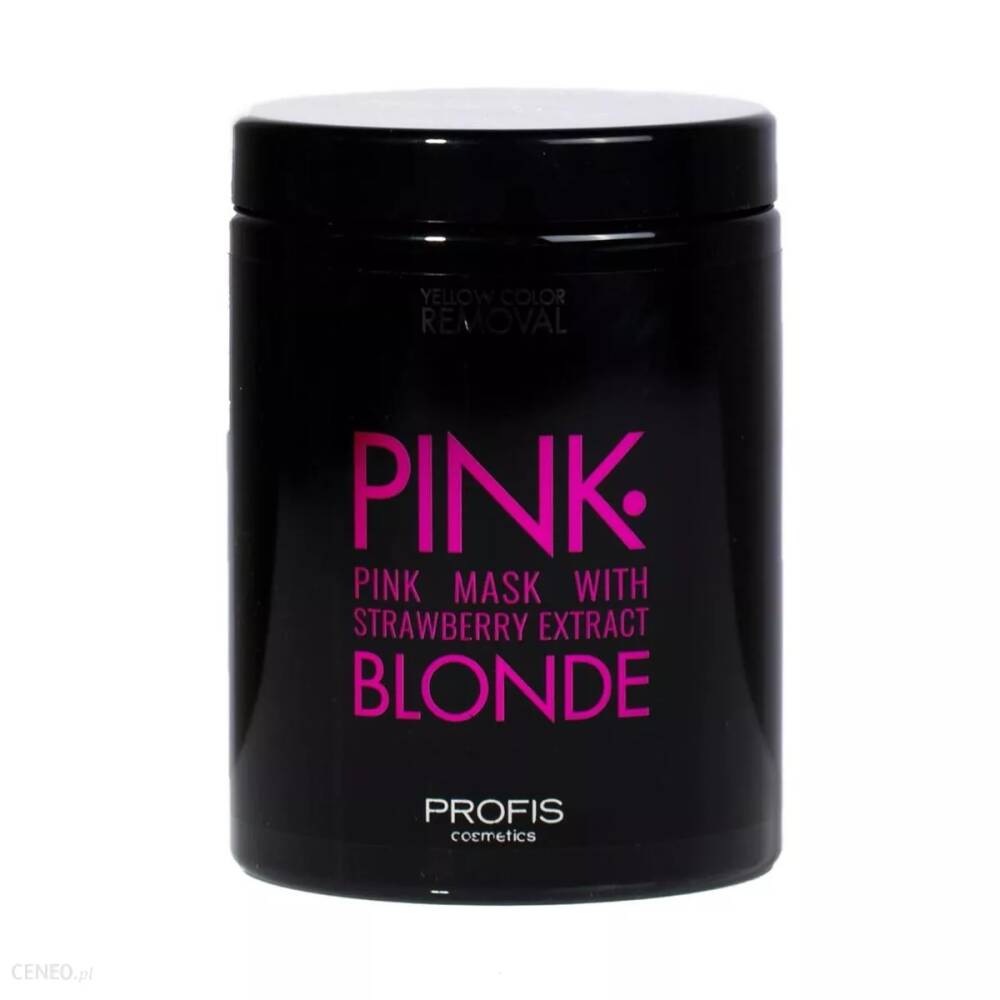 profis pink blonde szampon różowy truskawka 1000ml