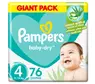 pampers baby active dry 4