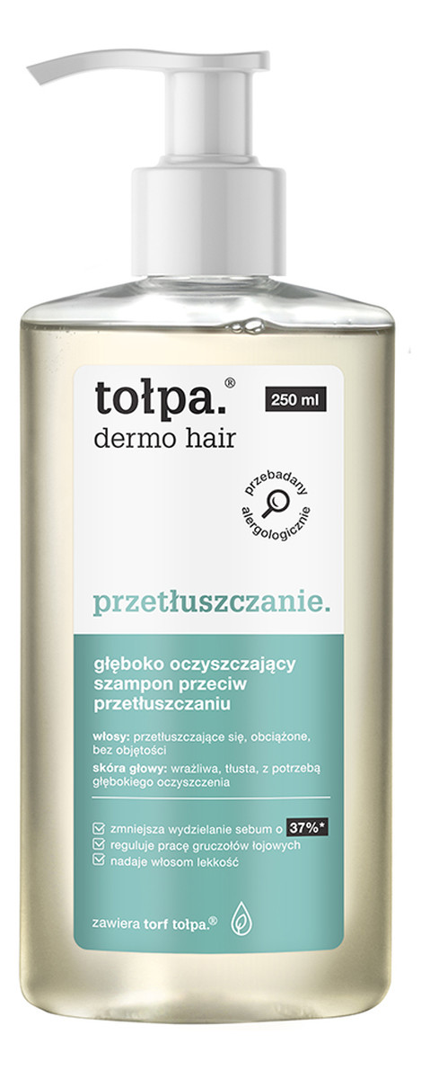 tołpa dermo hair głęboko oczyszczający szampon recenzja