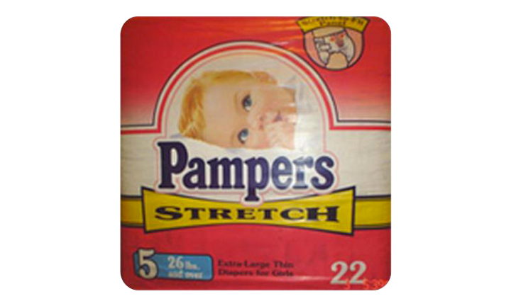 pampers history