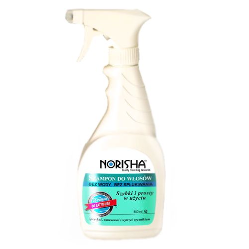 szampon norisha bez wody bez spłukiwania