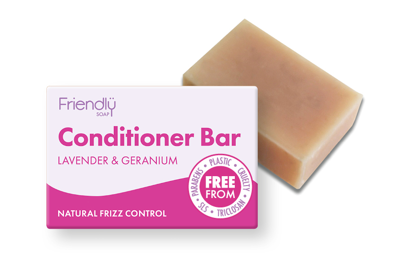 friendly soap szampon w kostce lavender & geranium 95g