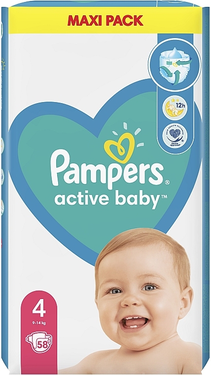 pampers activ 4