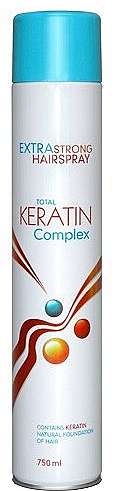 cece lakier do włosów keratin complex 750ml