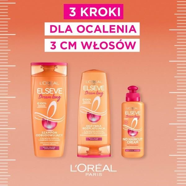 odżywka do włosów bez spłukiwania loreal dream long