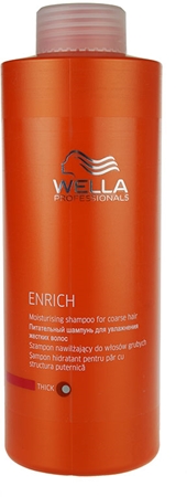 wella enrich szampon nawilżający do włosów grubych