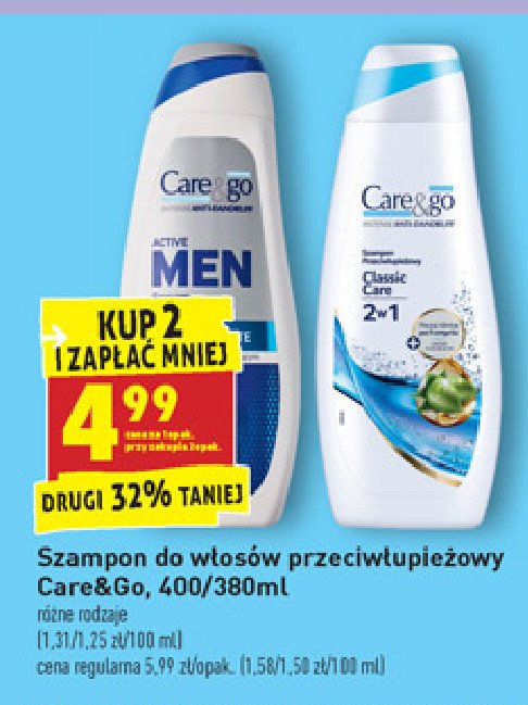 szampon care&go z odżywką