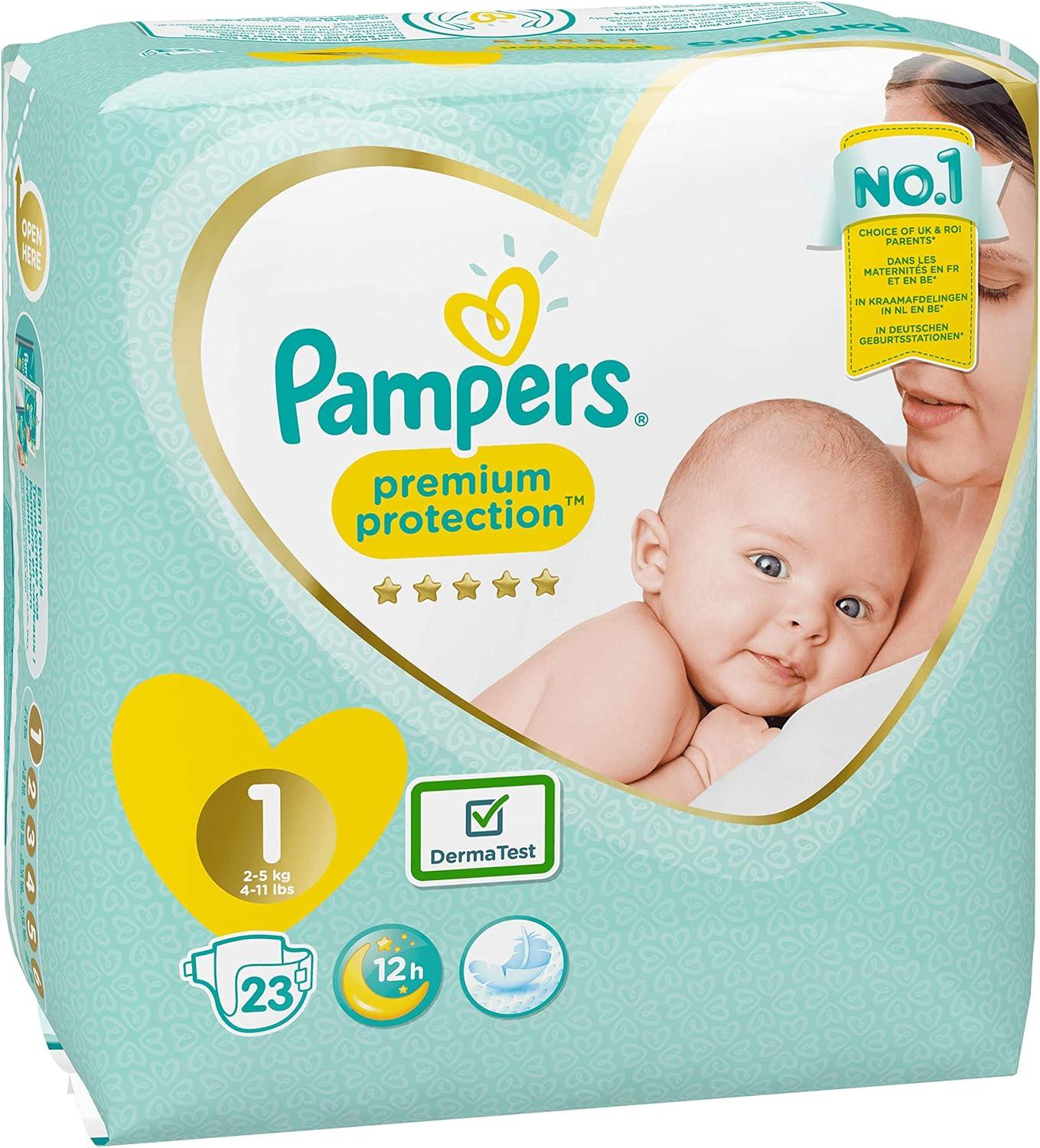 pampers premium protection 1 22 sztuki