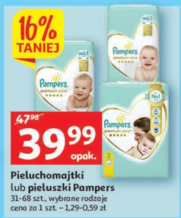 pieluchy pampers 2 auchan