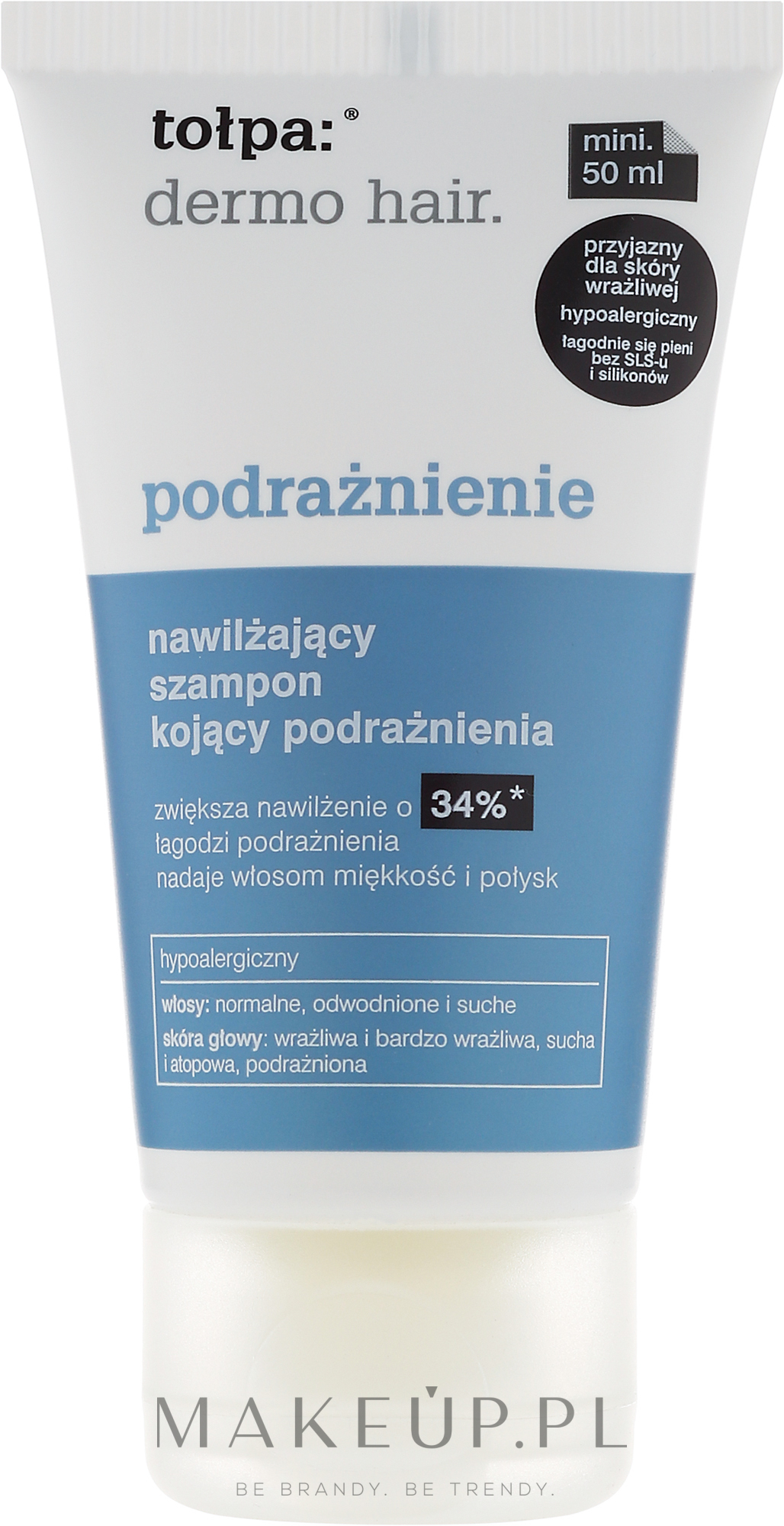 tołpa dermo hair szampon kojący podrażnienia