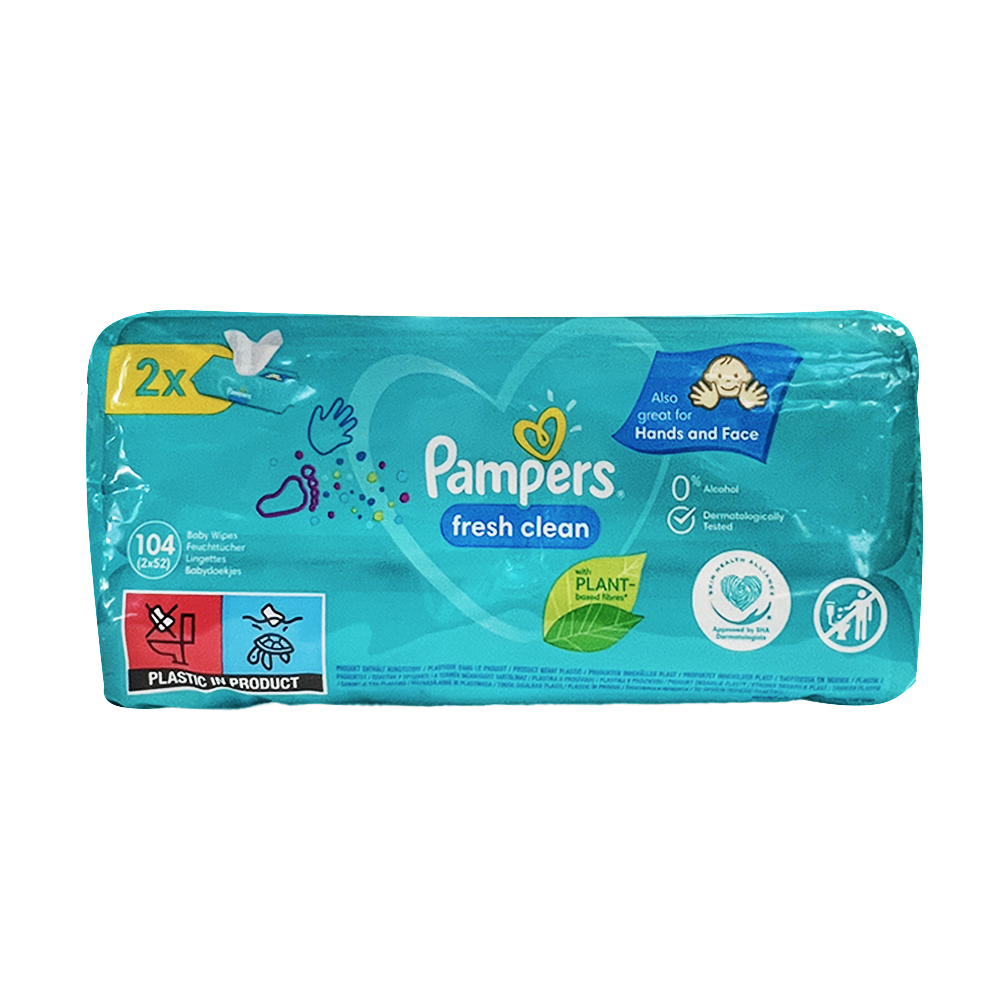 pampers clean fresh