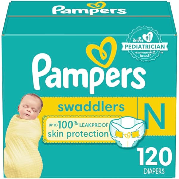 pampers size 1 transparent