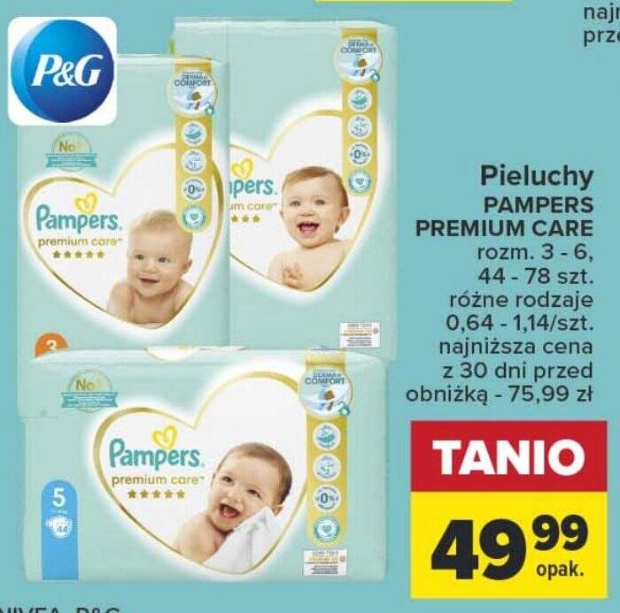 carrefour pampers cena