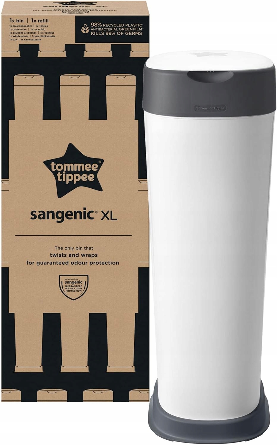 tommee tippee sangenic kosz na zużyte pieluchy