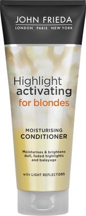 john frieda sheer blonde odżywka rozświetlająca do włosów blond