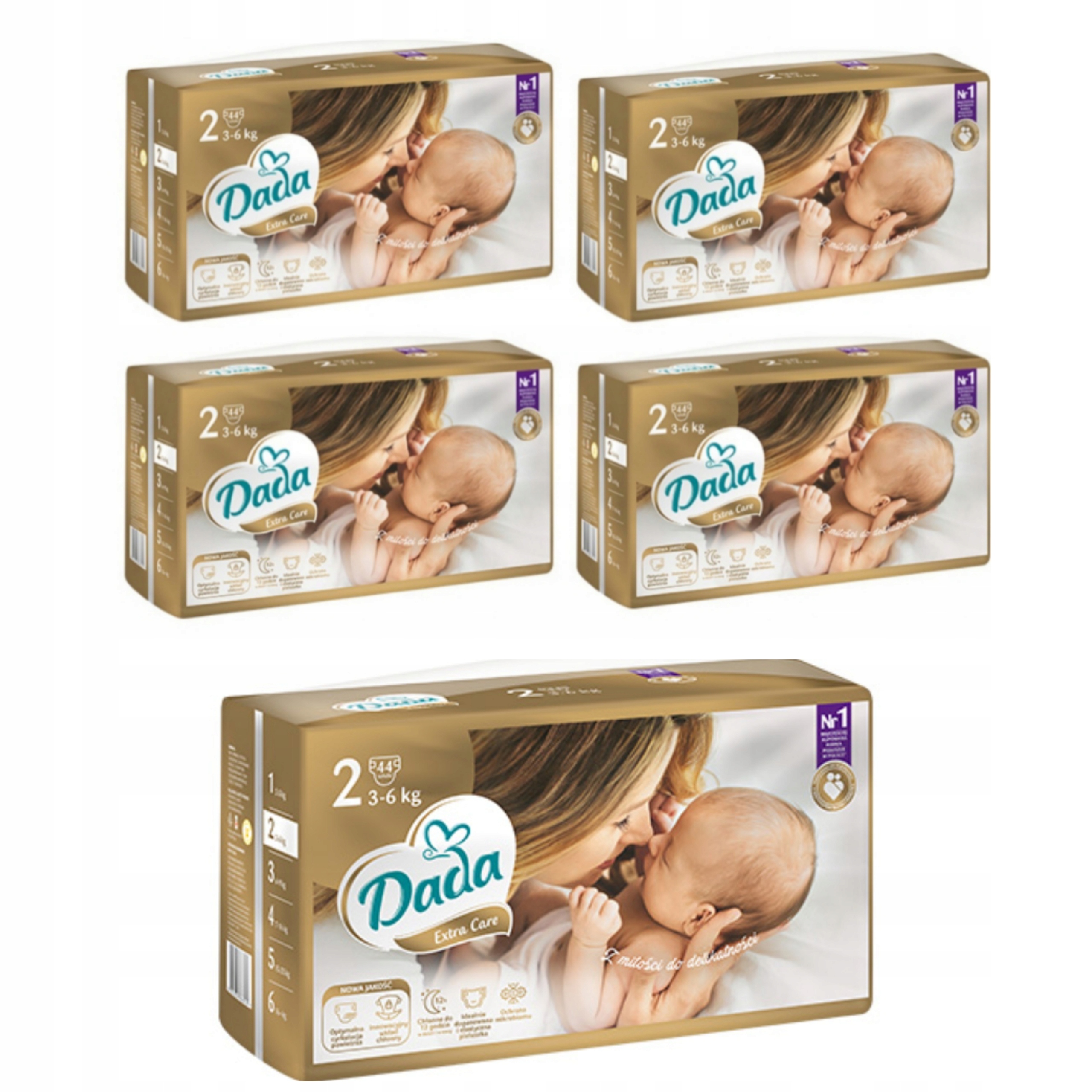 pieluchy dada 3-6 kg