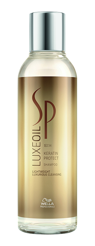 wella sp luxe oil keratin szampon regenerujący do włosów 200ml