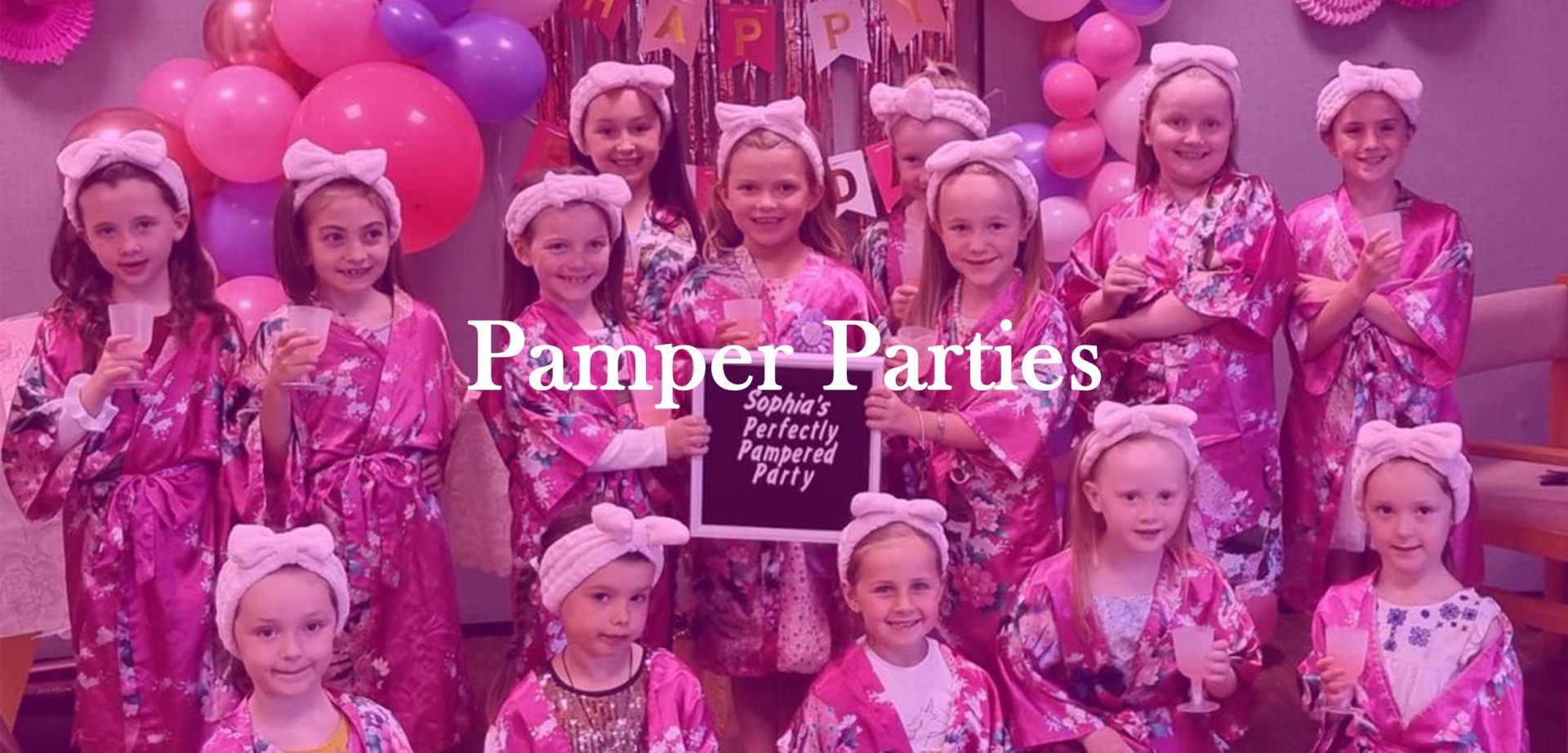 childrens pamper parties south wales