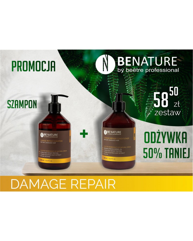 be nature damage repair szampon