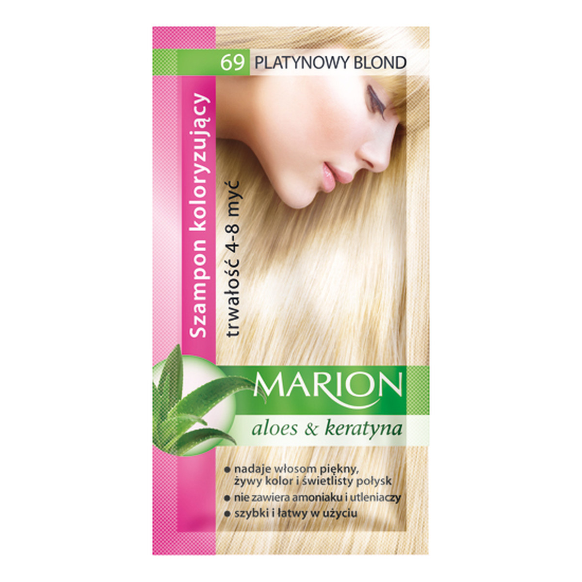 szampon koloryzujący marion platynowy blond